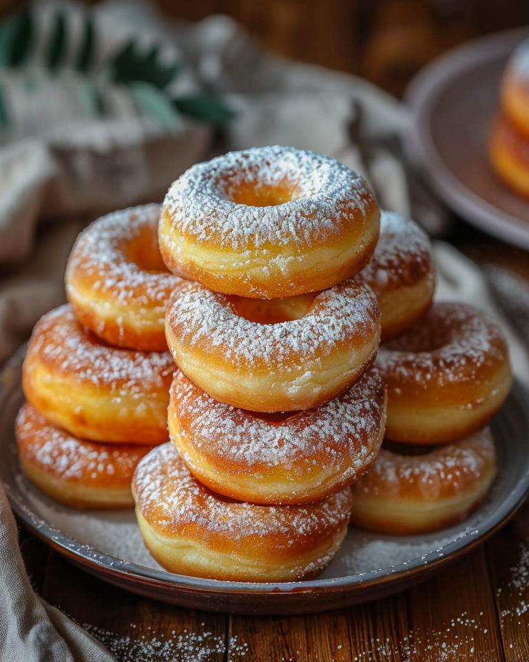 2-Ingredient Donuts (Quick & Easy Homemade Recipe)