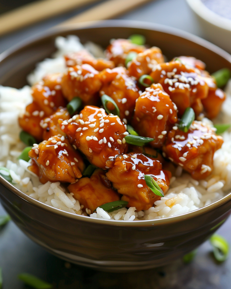 3-Ingredient Orange Chicken (Quick & Easy Dinner)