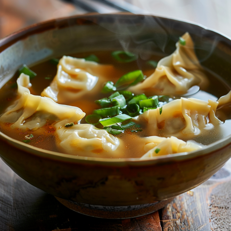 Comforting Potsticker Soup (A Cozy Hug in a Bowl)