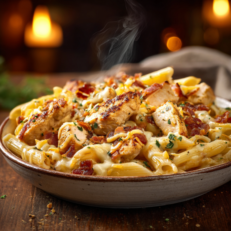 Crack Chicken Penne (Creamy Cheesy Pasta Dinner)