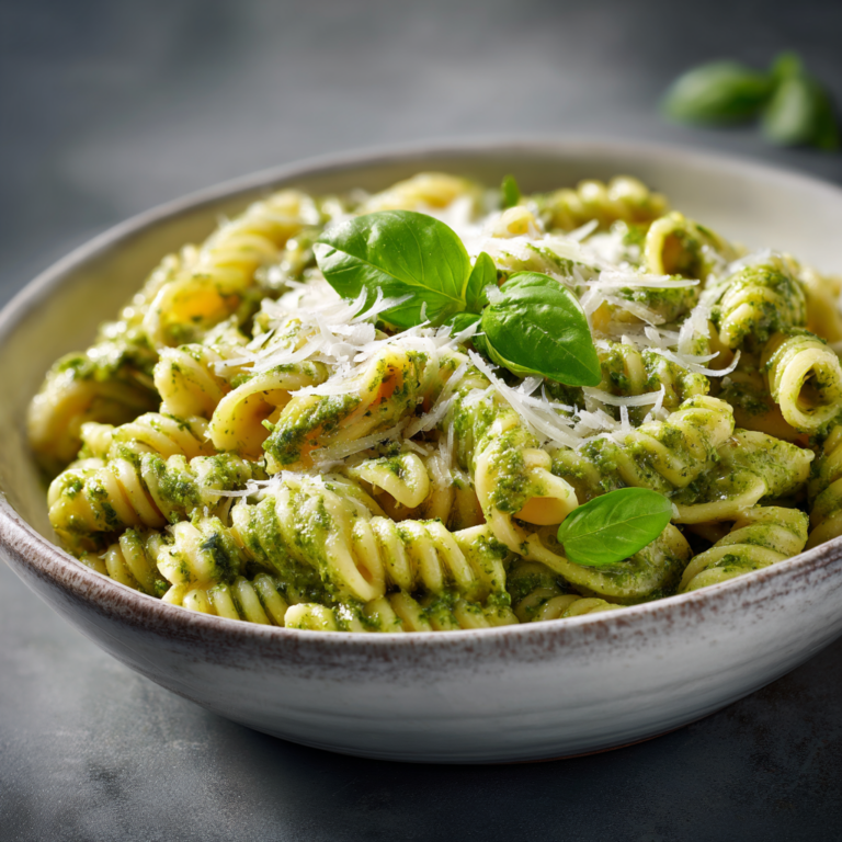 Creamy Pesto Sauce Pasta (Best Easy One-Pot Dinner)