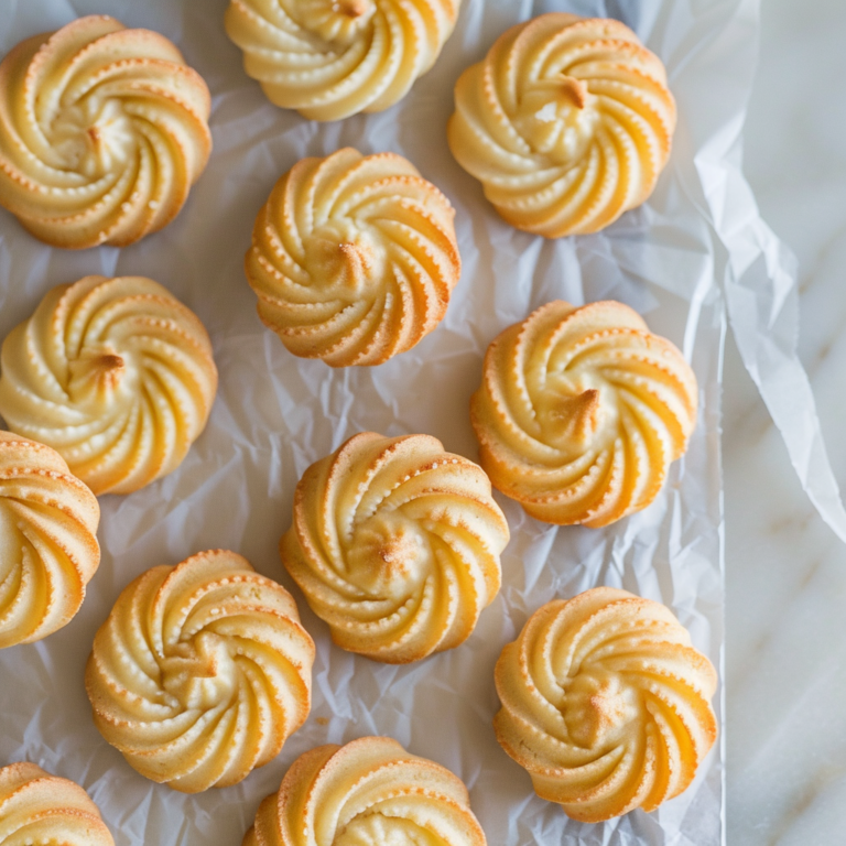 Danish Butter Cookies (Classic Melt-In-Your-Mouth Recipe)
