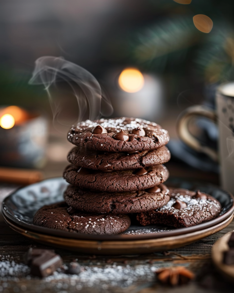 Hot Chocolate Cookies (Soft, Chewy & Cozy)