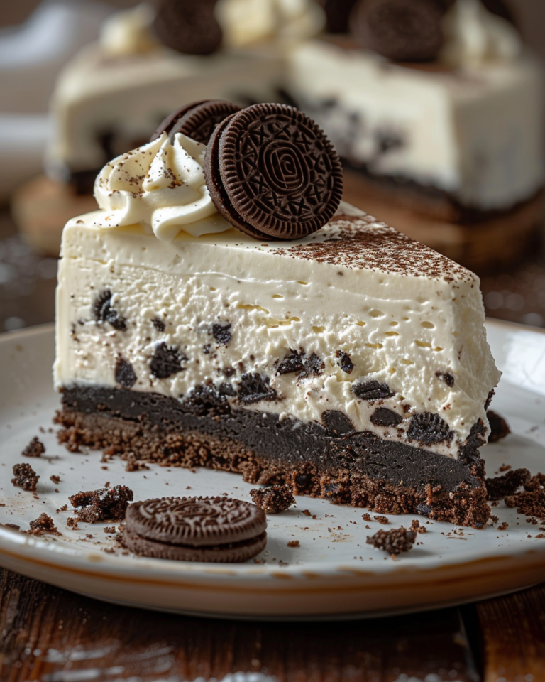 No-Bake Oreo Cheesecake (Creamy & Easy Dessert)