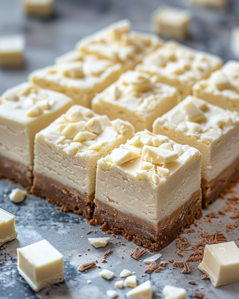 White Chocolate Brownies (Soft, Fudgy & Buttery)