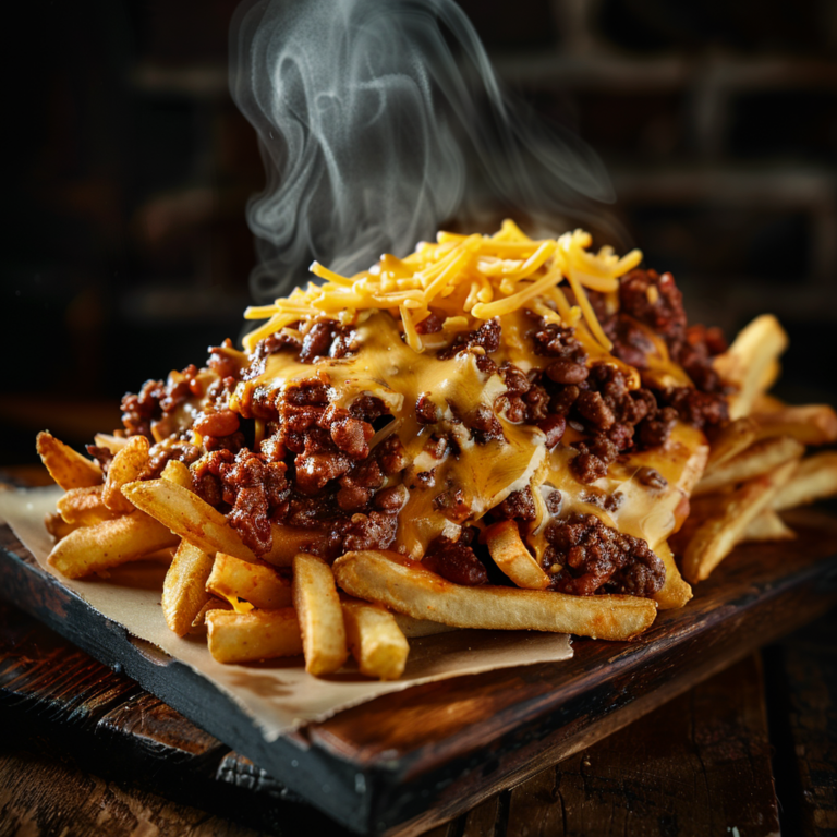 Chili Cheese Fries (Crispy, Cheesy Comfort Food)