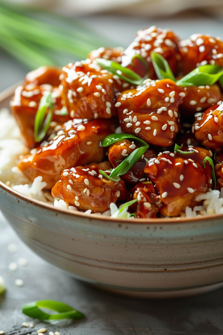 Sticky Chicken Bowls – Sweet & Savory Easy Dinner