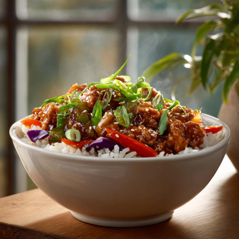 Teriyaki Turkey Rice Bowl – Easy, Healthy & Flavorful